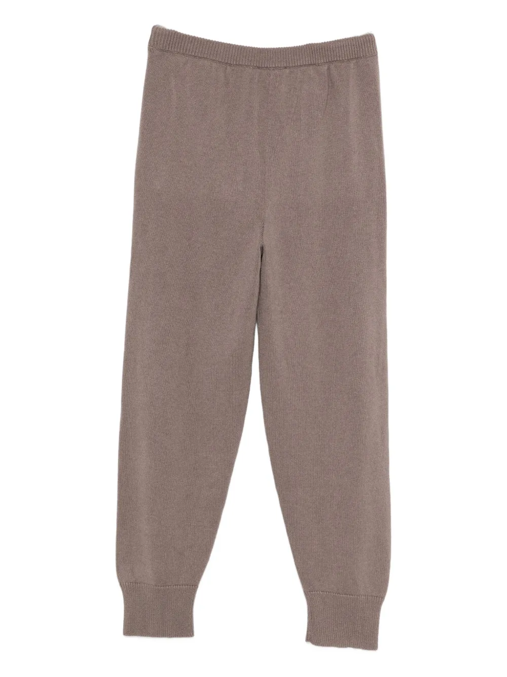 Antonelli Drawstring Tapered Trousers In Brown