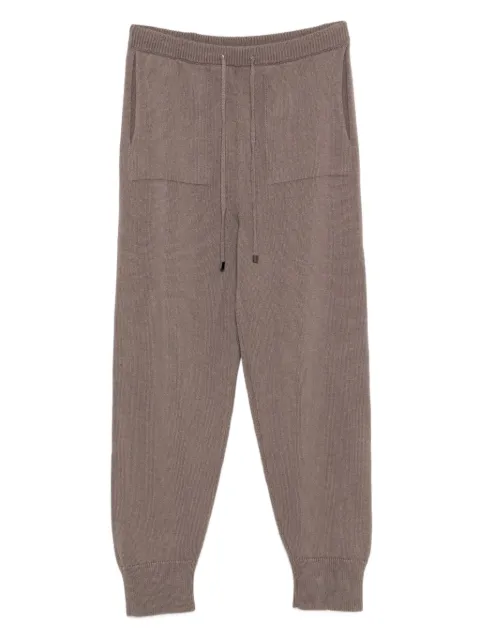 Antonelli drawstring tapered trousers