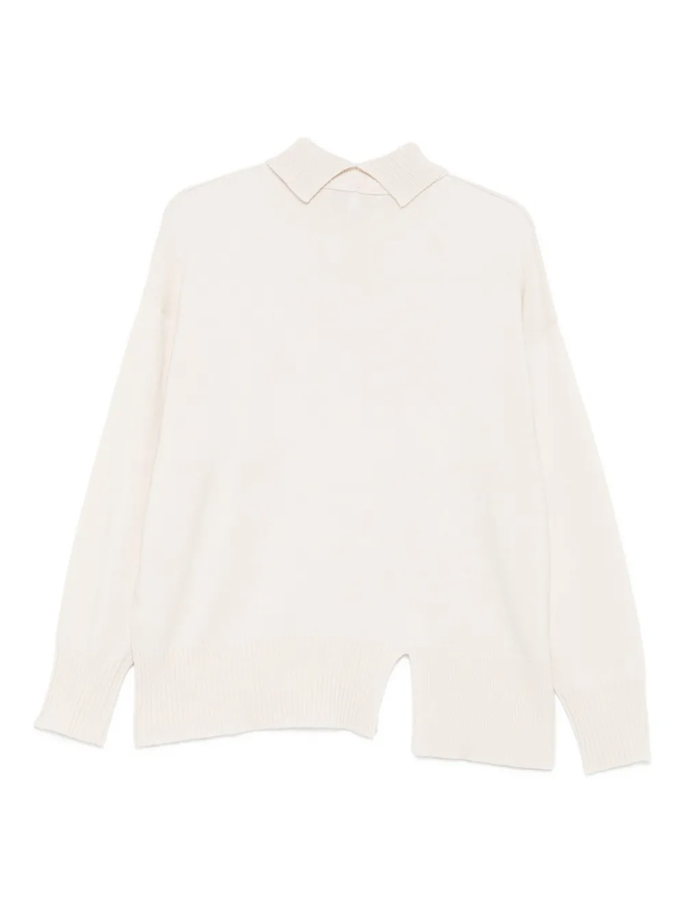 Antonelli side-slit sweater | Knitted Tops | Image 2