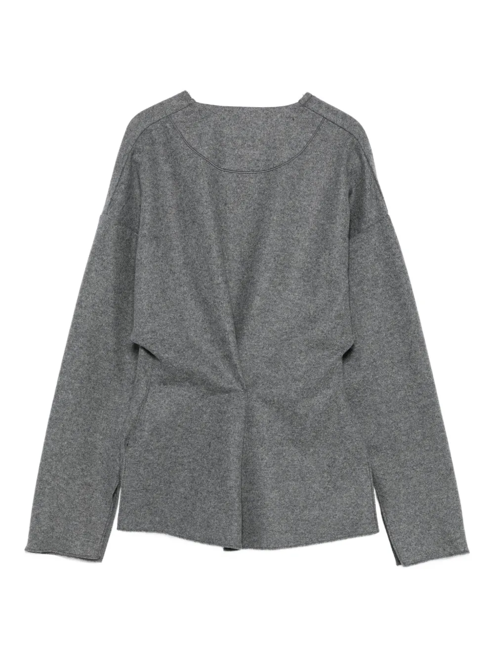 Victoria Beckham layered top - Grijs