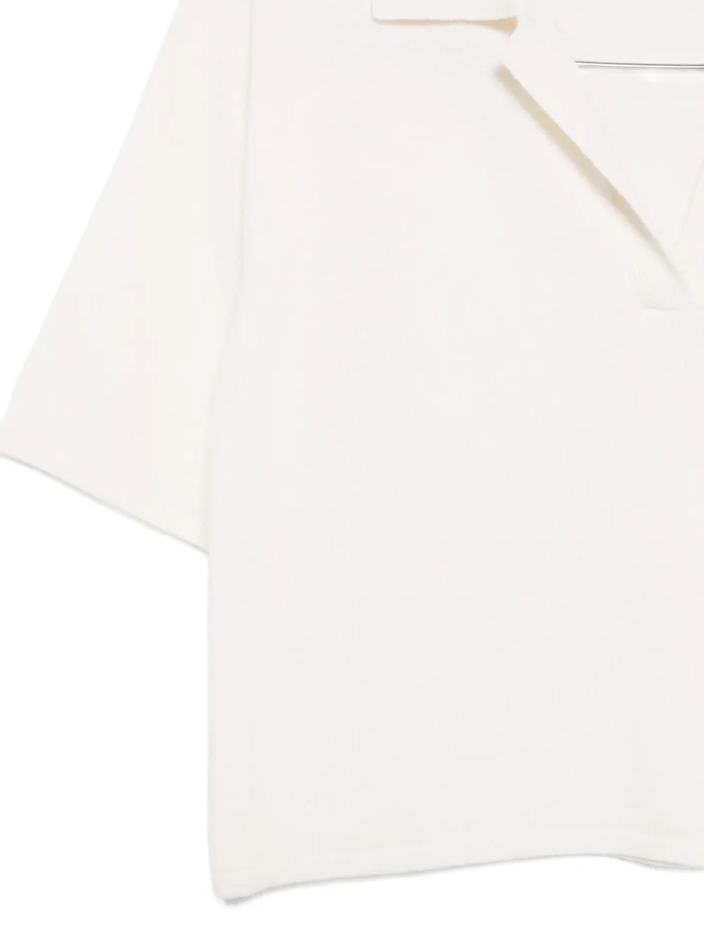 Lisa Yang Polo-collar T-shirt In White