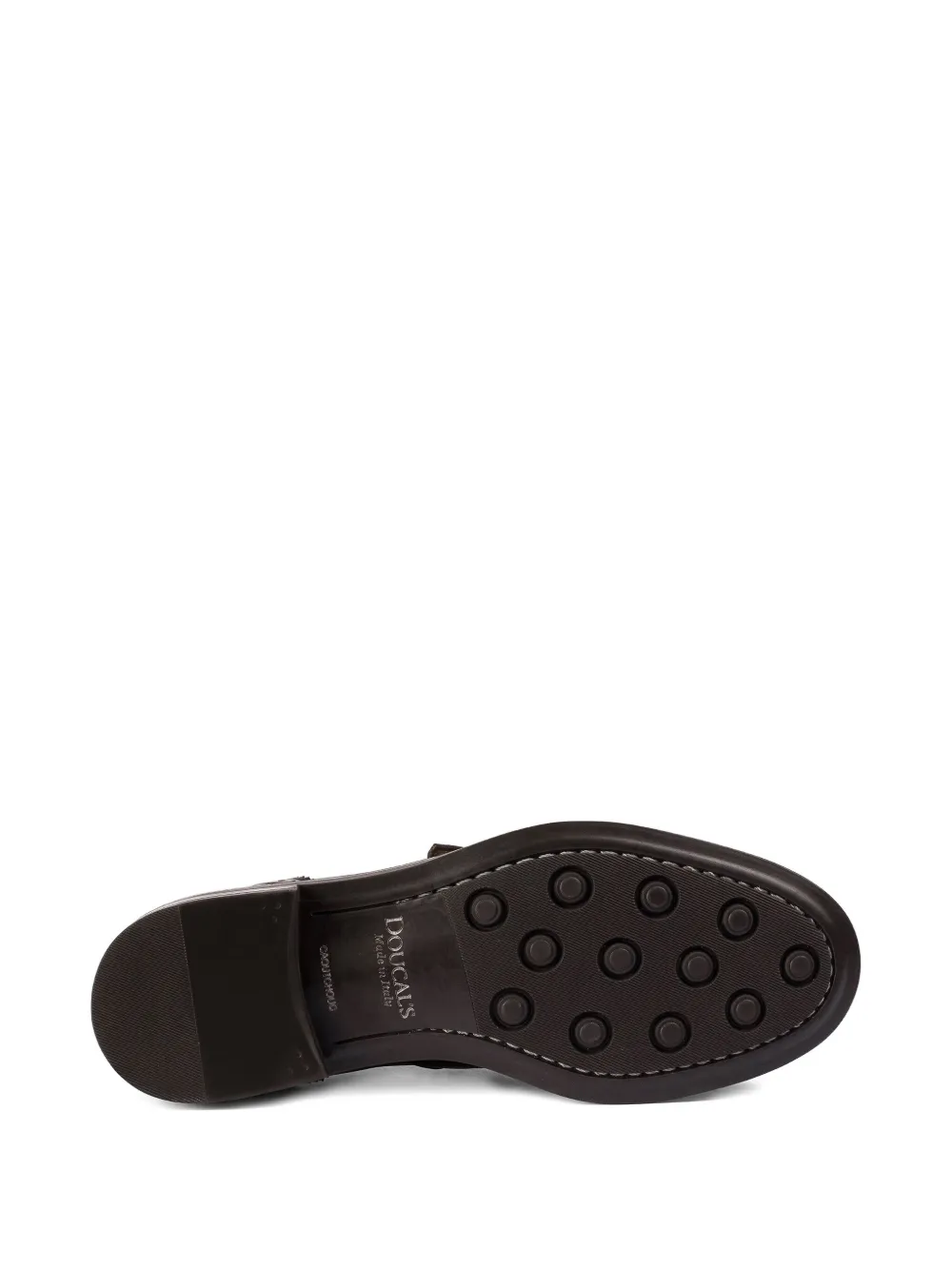 Doucal's Schoenen met enkele gesp en franje Bruin