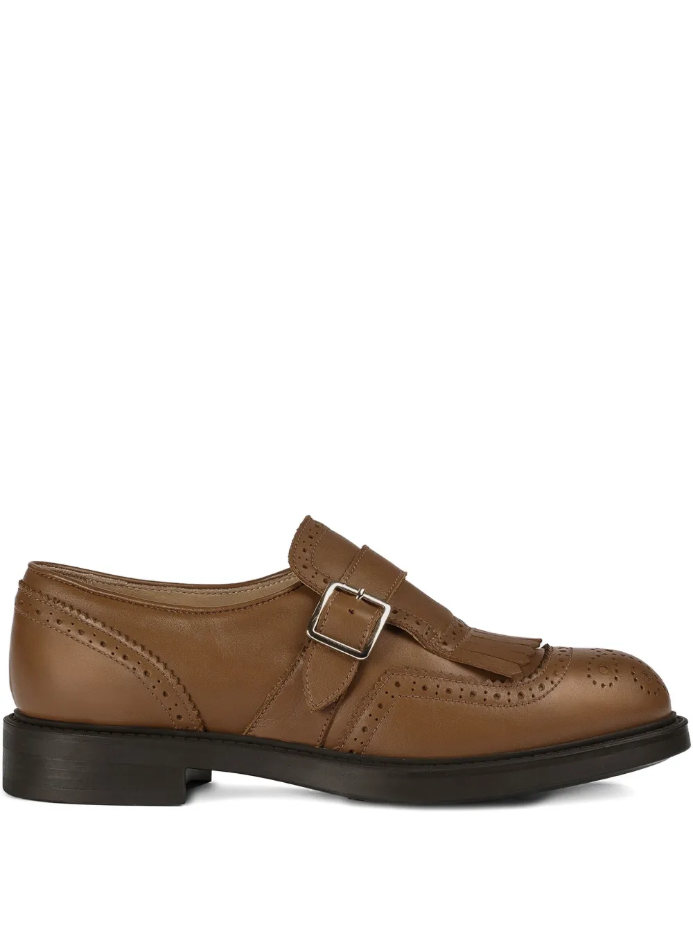 Doucal's tassel-detail buckled monk shoes Bruin