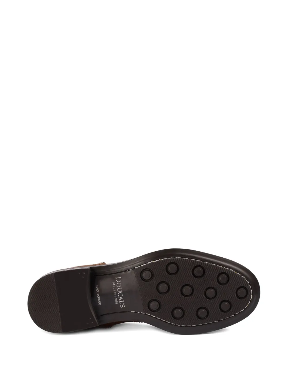Doucal's tassel-detail buckled monk shoes Bruin