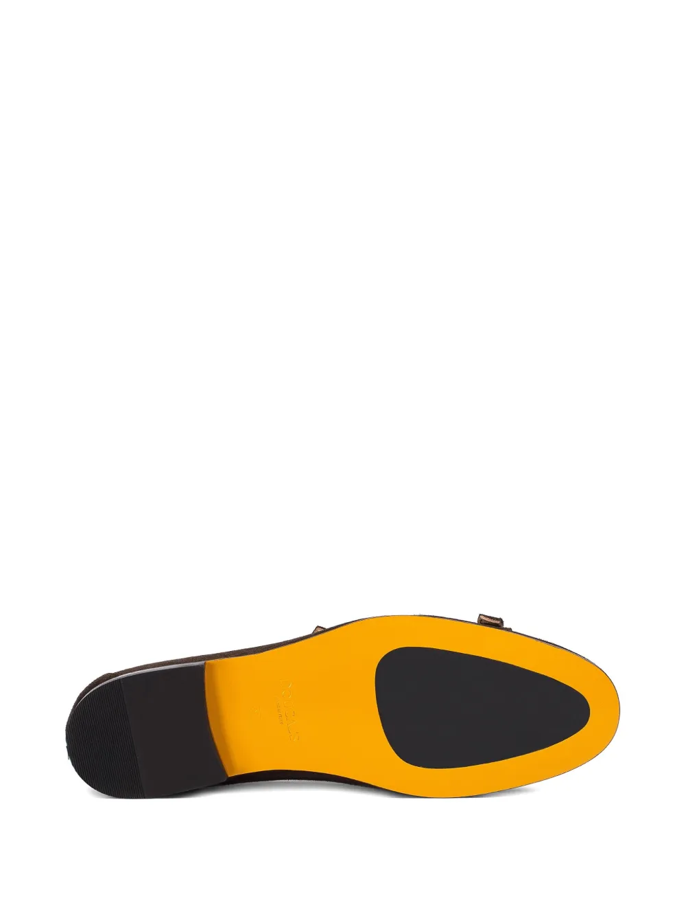 Doucal's Suède loafers met dubbele gesp Bruin