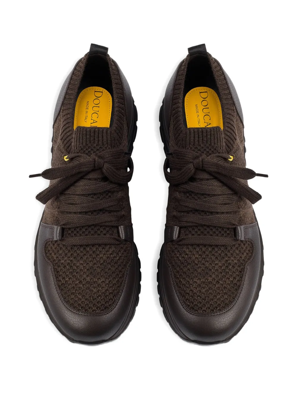 Doucal's Leren sneakers Bruin