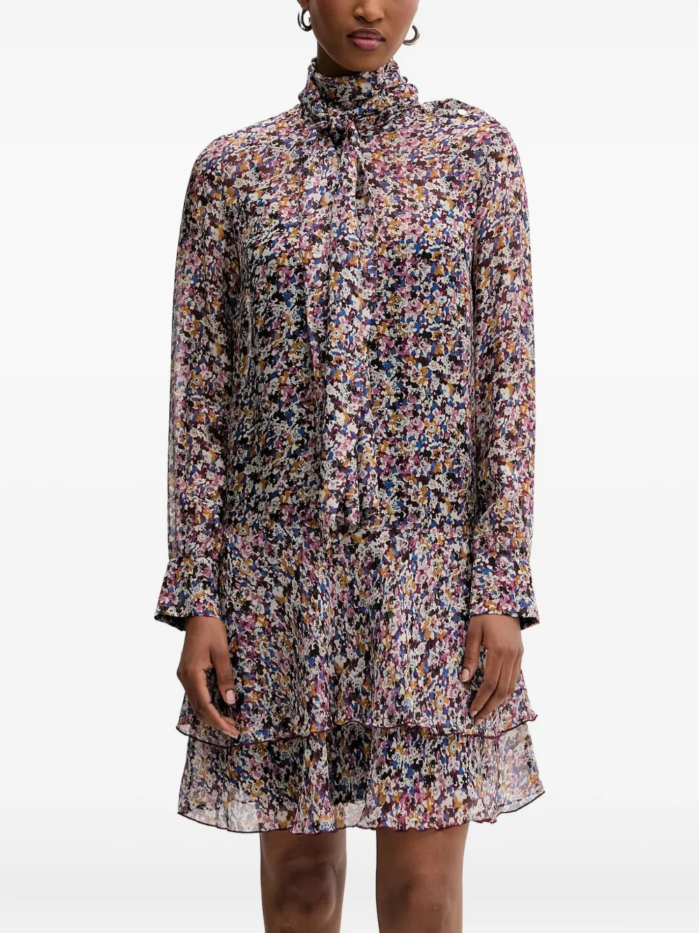 LIU JO pussy-bow dress | Black | Image 1