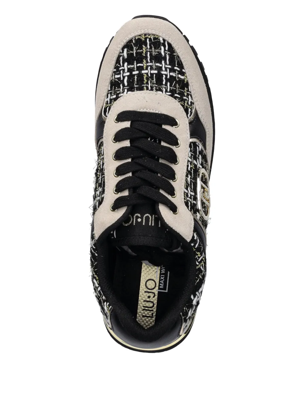 LIU JO Sneakers met logo Beige