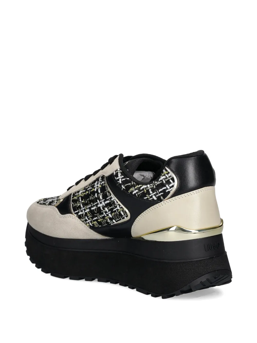 LIU JO Sneakers met logo Beige