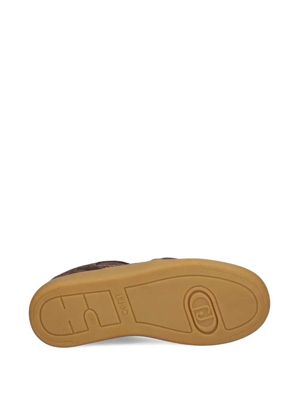 LIU JO Sneakers met gestikt detail Bruin