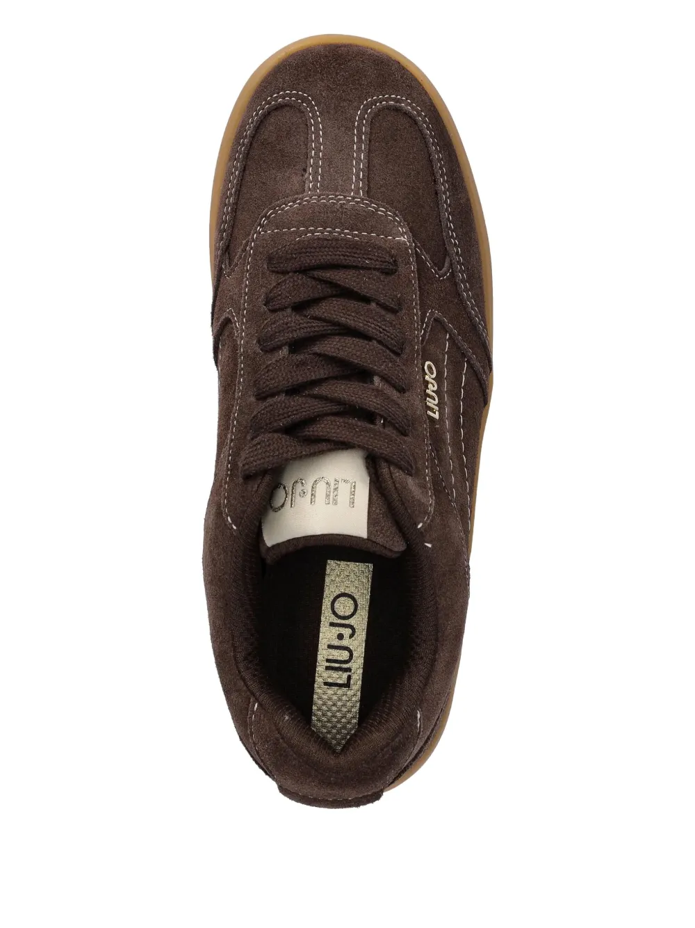 LIU JO Sneakers met gestikt detail Bruin