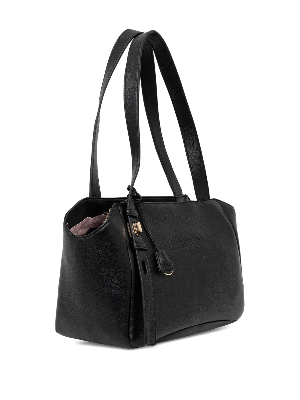 LIU JO logo-embossed tote bag - Zwart