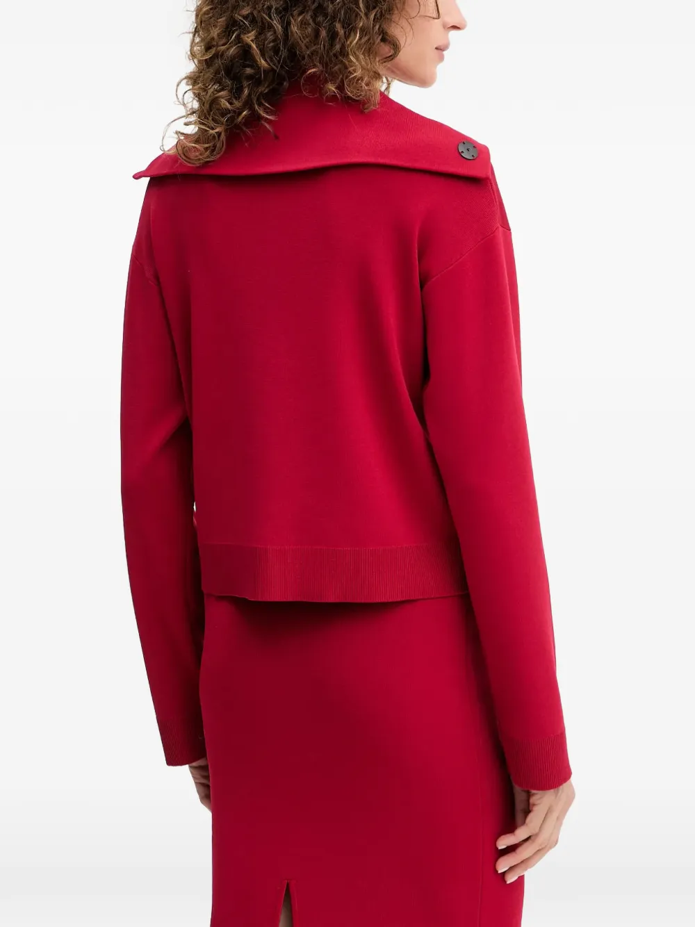 Patrizia Pepe Button-fastening Sweater - Red 