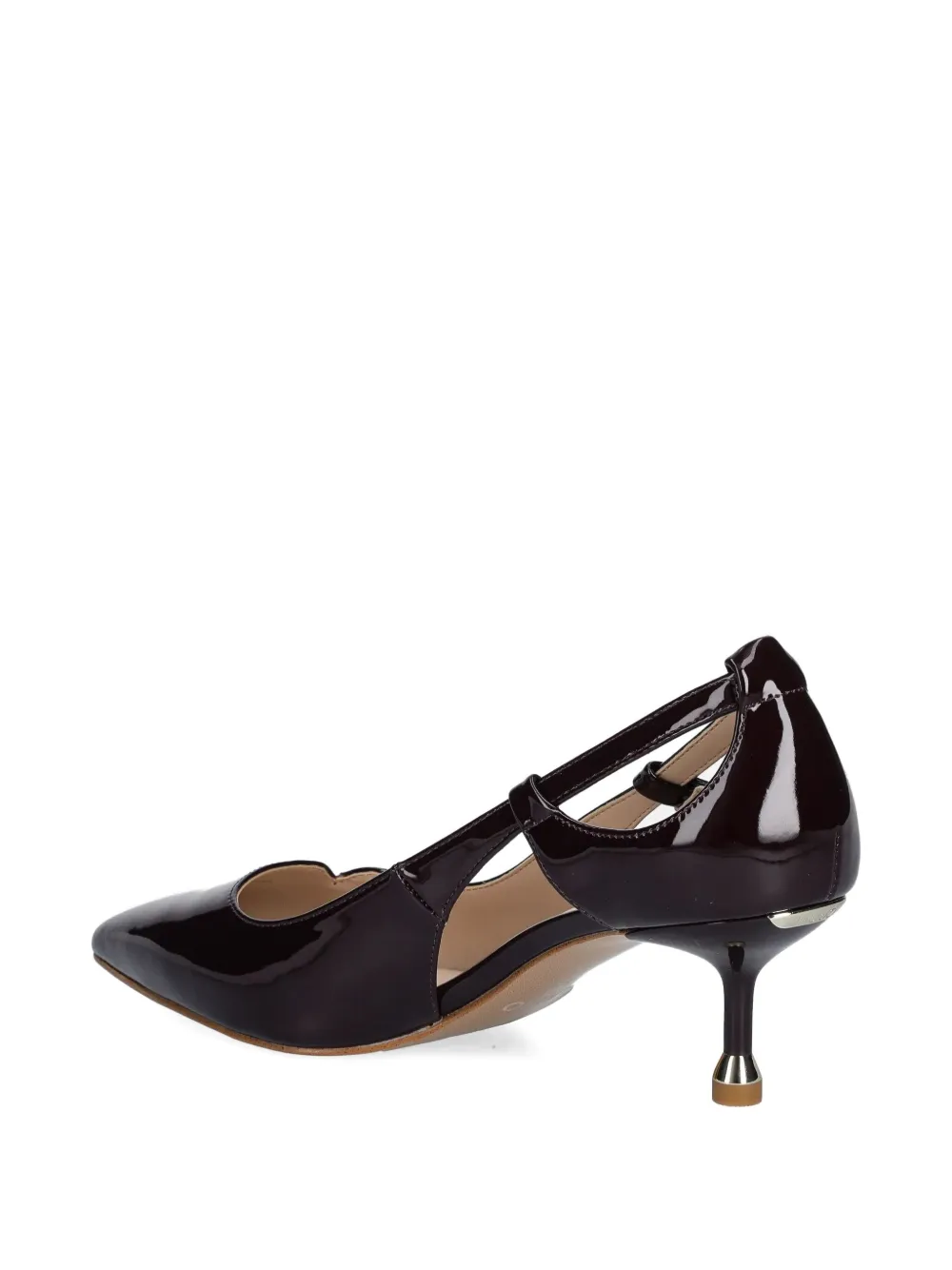 Liu •jo 55mm Cut-out Pointed-toe Pumps In Brown