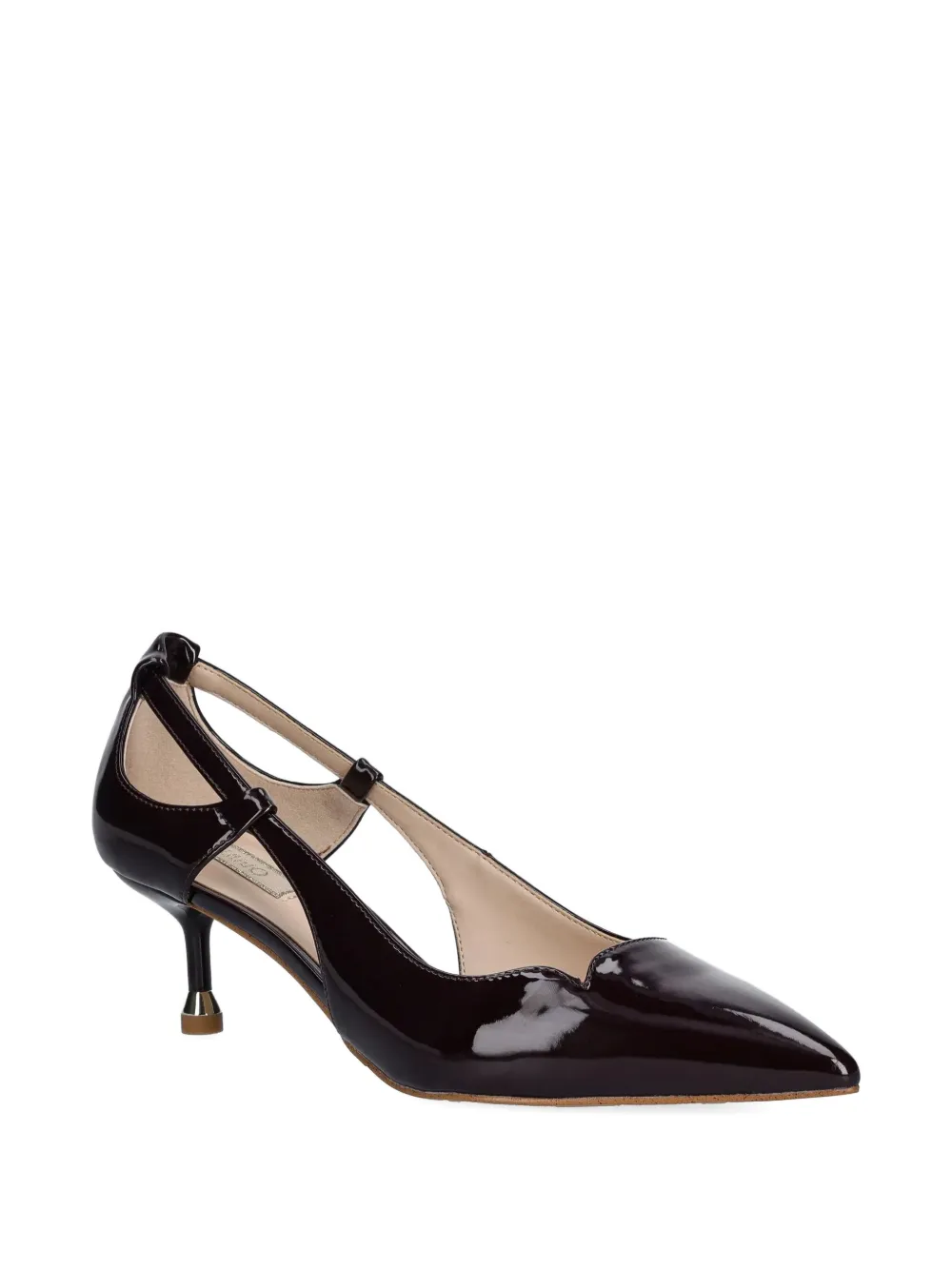 Liu •jo 55mm Cut-out Pointed-toe Pumps In Brown