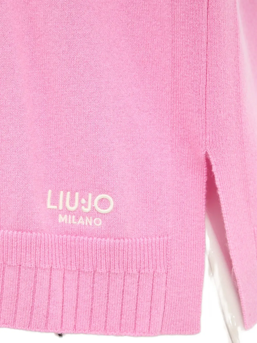 Liu •jo V-neck Sweater In Pink