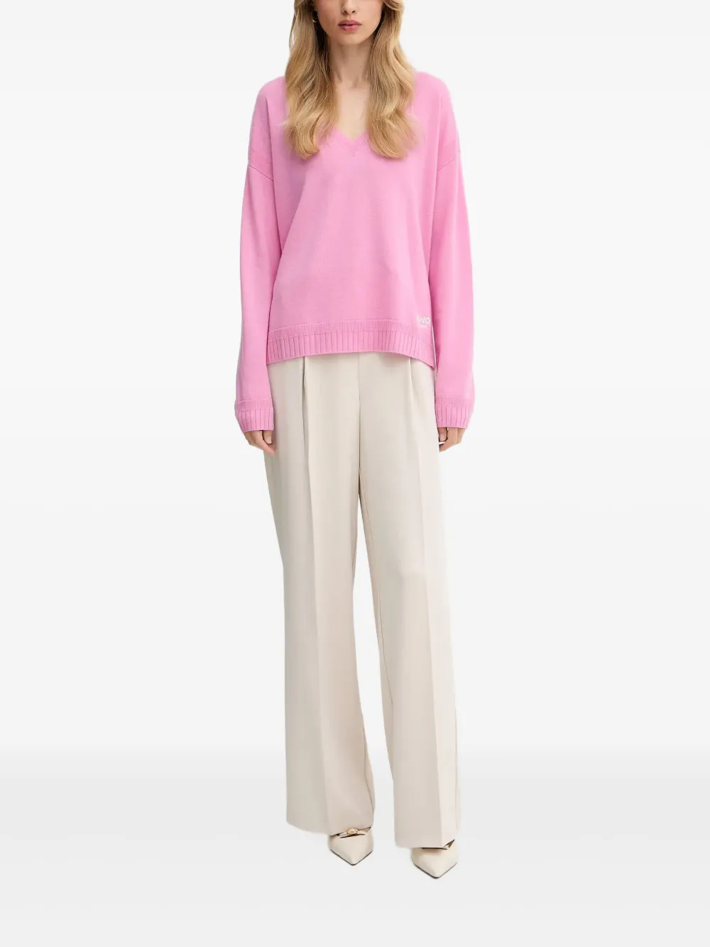 LIU JO V-neck sweater | Jumpers | Image 2