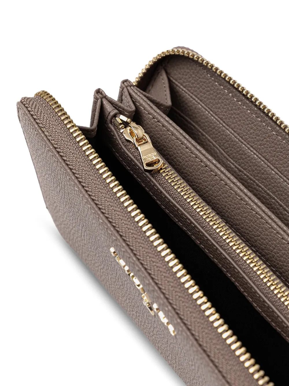 Patrizia Pepe Portemonnee met logo Beige