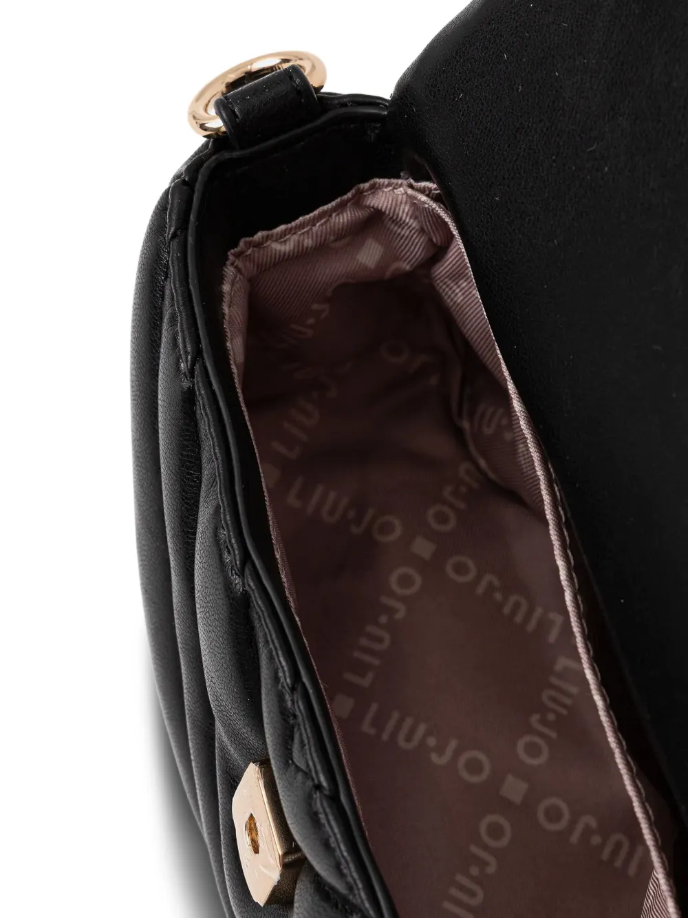 LIU JO Crossbodytas met chevron patroon Zwart