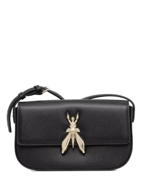 PINKO レザーショルダーバッグ | ブラック | FARFETCH JP