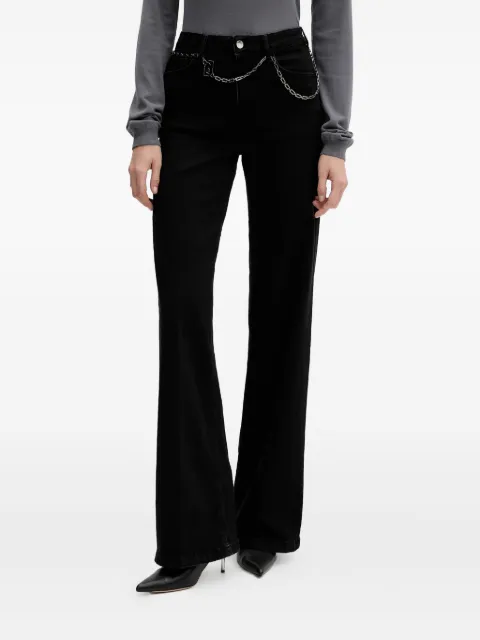 LIU JO chain-detail jeans