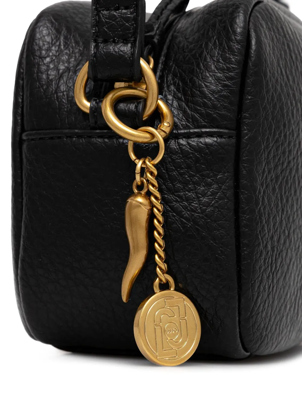 LIU JO Crossbodytas met bedel Zwart