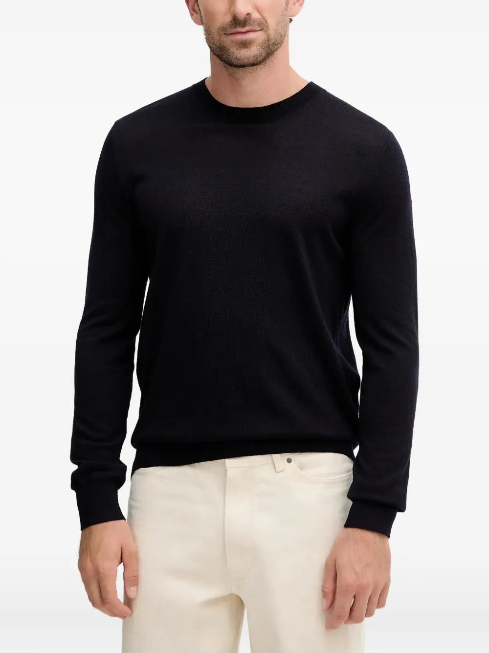 LIU JO sweater med logoplade | blå | Image 1