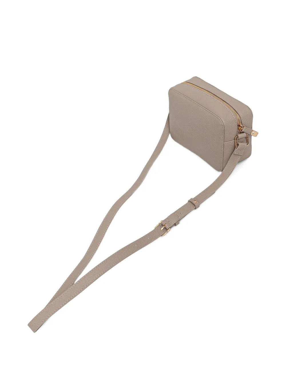 Liu •jo Logo-embroider Crossbody Bag In Neutral