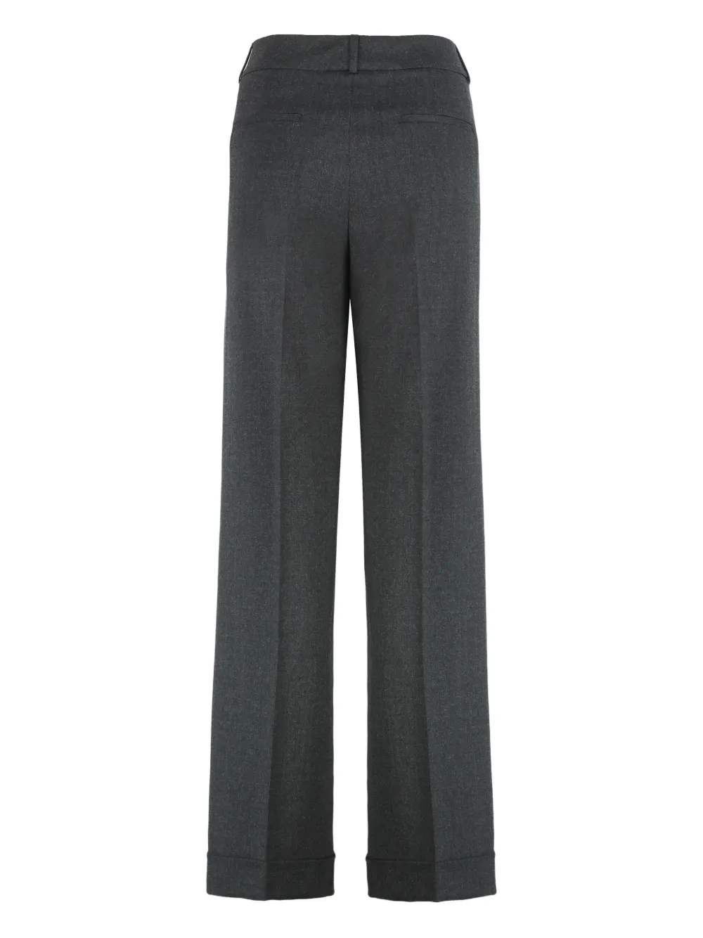 Peserico Broek met cuffs - Grijs
