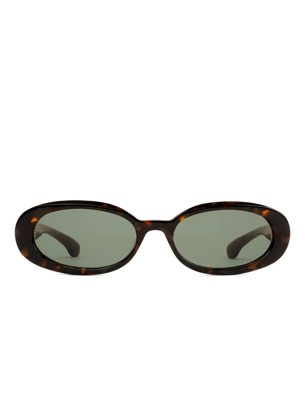 Sporty & Rich oval-frame sunglasses | Brown | Image 1