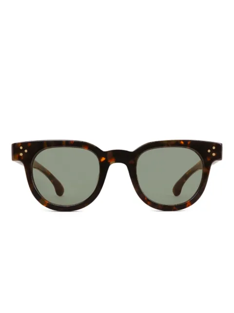 Sporty & Rich tortoiseshell round-frame sunglasses