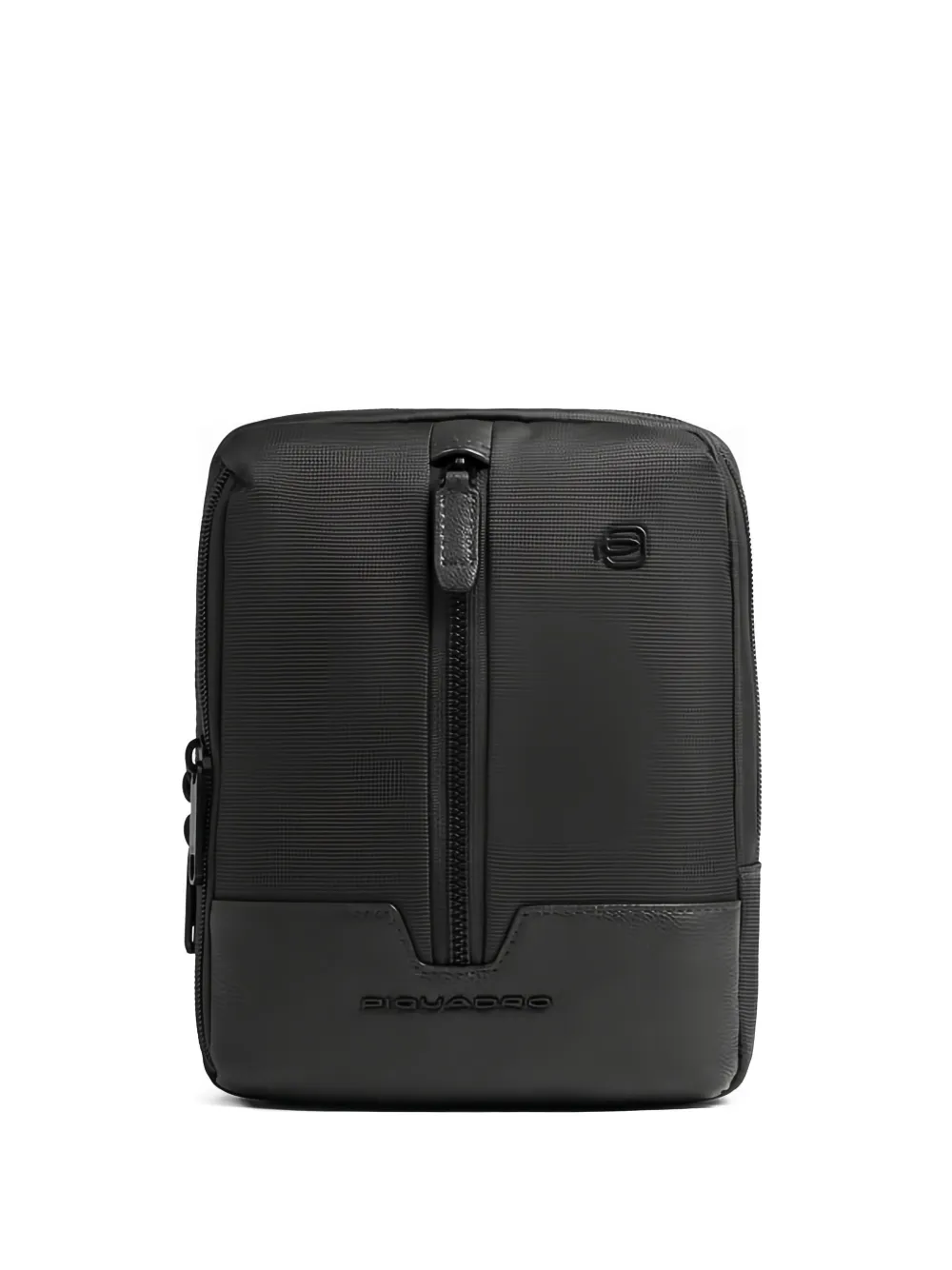PIQUADRO zip-detail crossbody bag | Black | Image 1