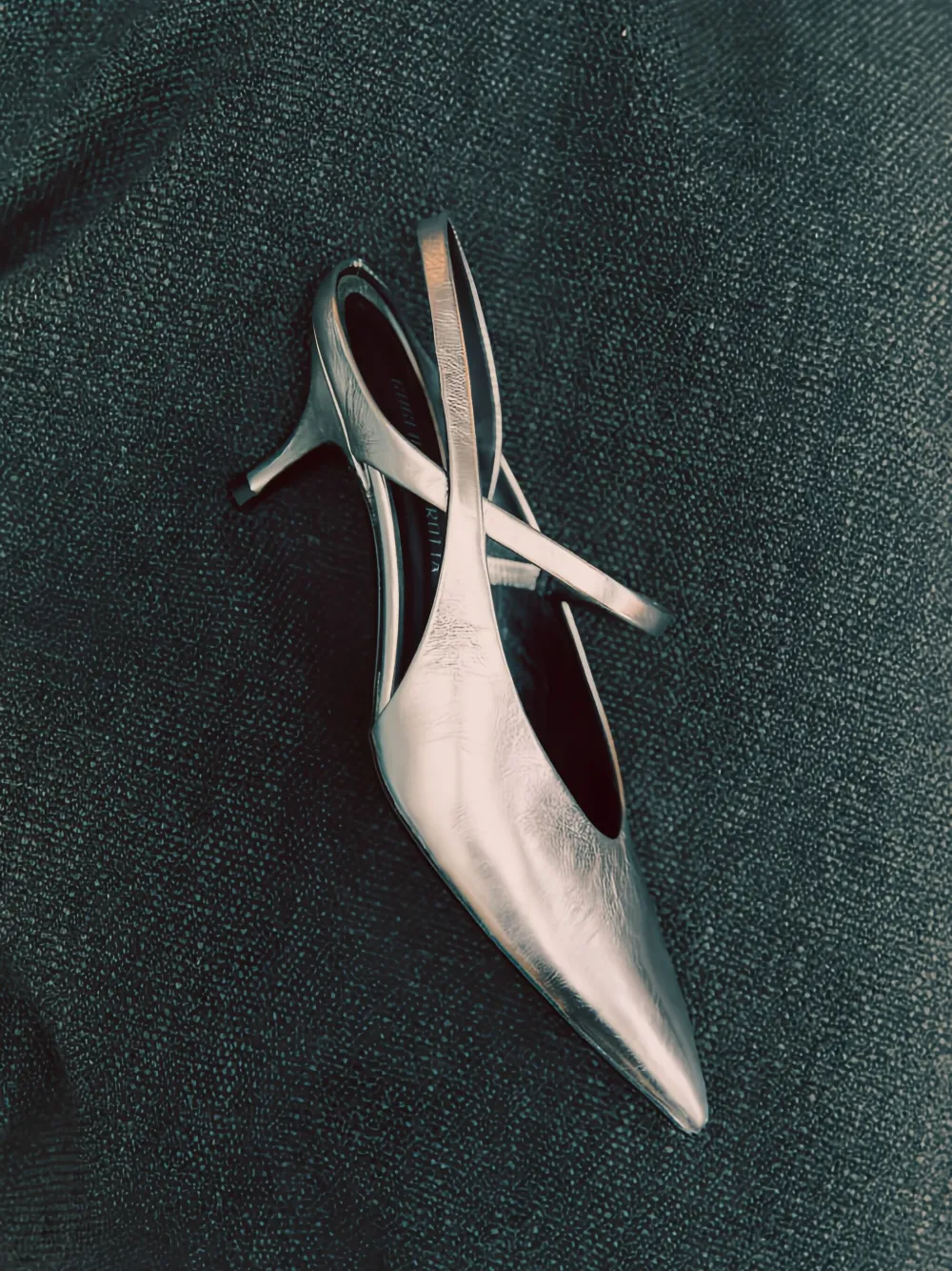 GUGLIELMO ROTTA 55 mm Arven Scratch pumps Zilver