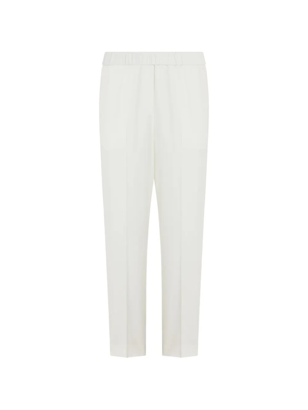 Peserico elasticated-waistband trousers - Bianco