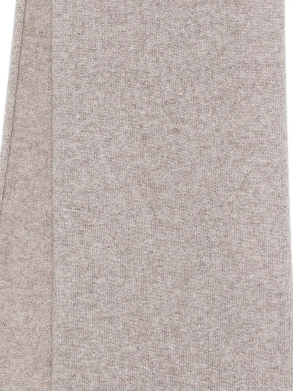 Fedeli Rectangular Cashmere Scarf In Neutral