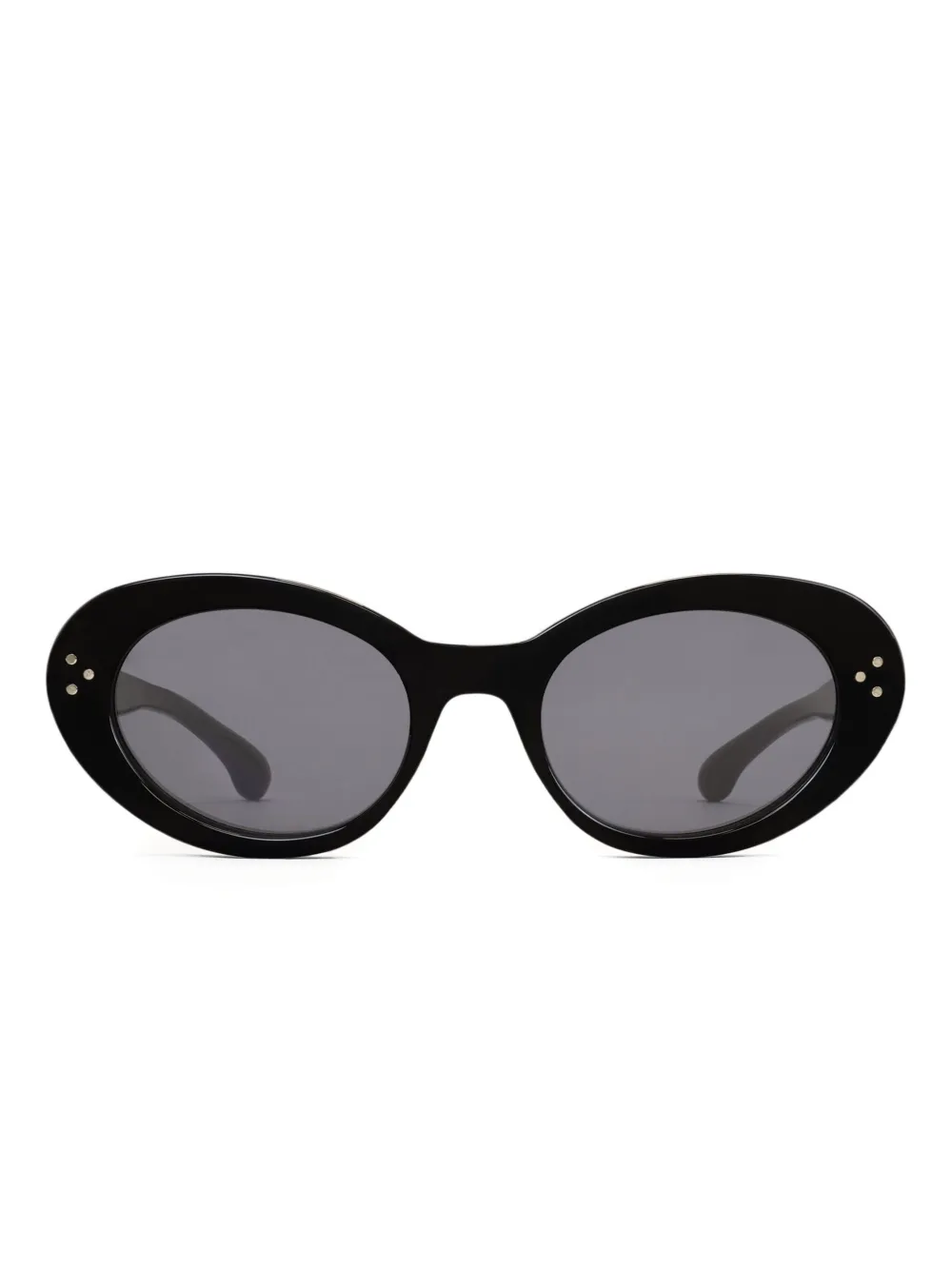 Sporty & Rich oval-frame sunglasses | Black | Image 1