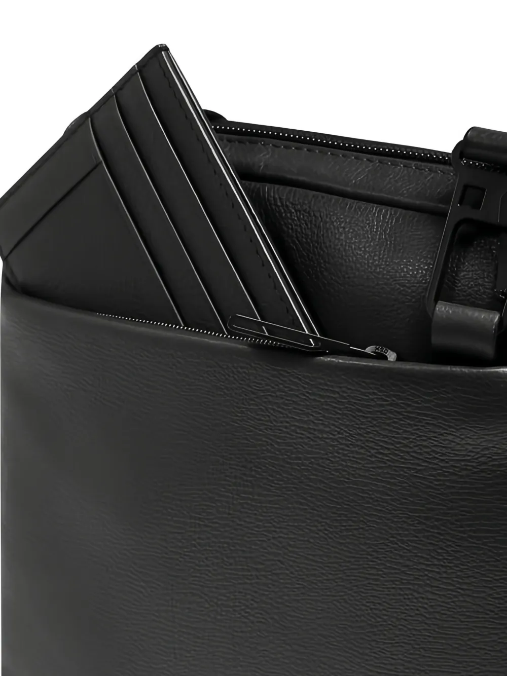 PIQUADRO Crossbodytas met rits Zwart