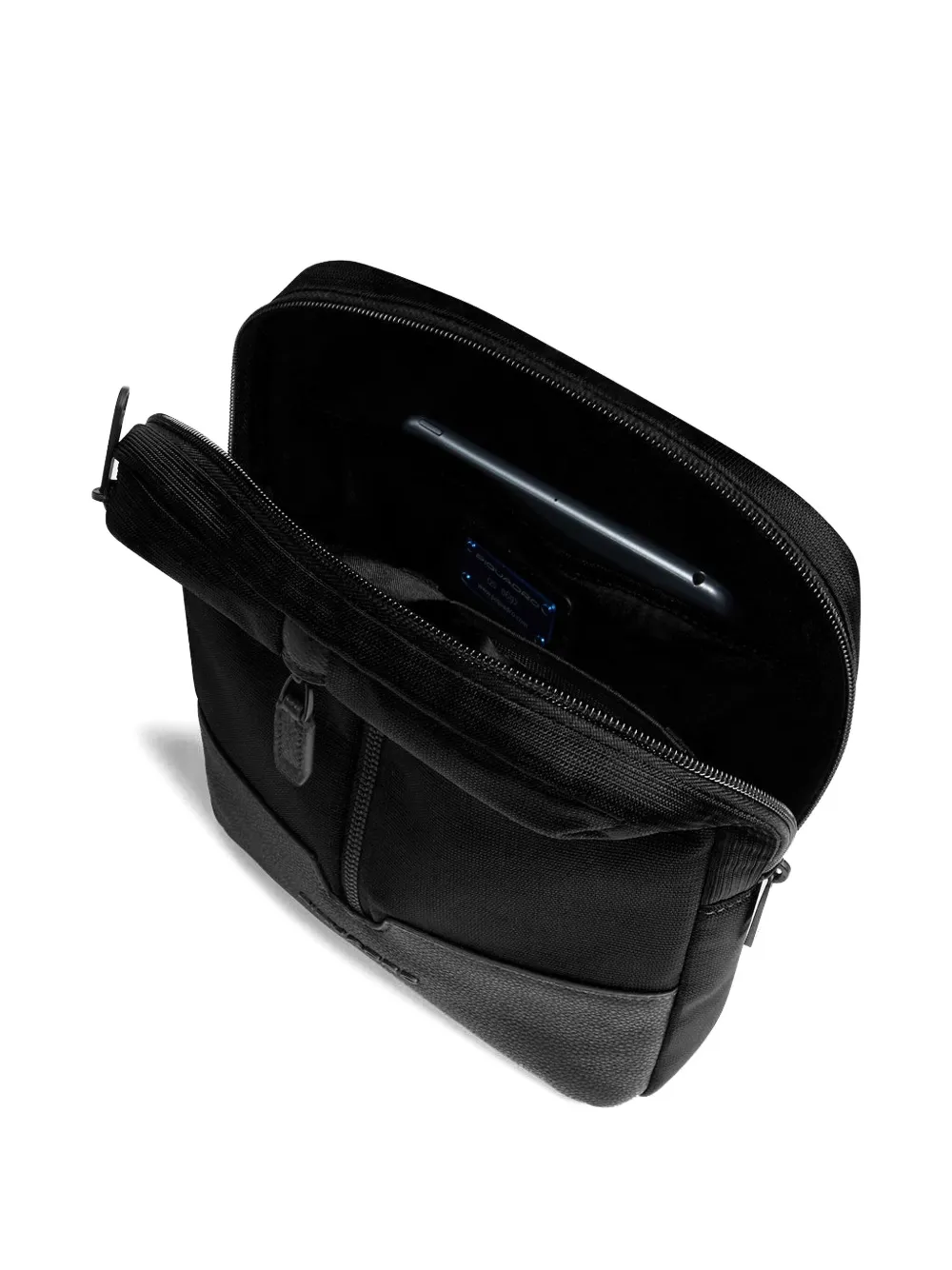 PIQUADRO Crossbodytas met rits Zwart