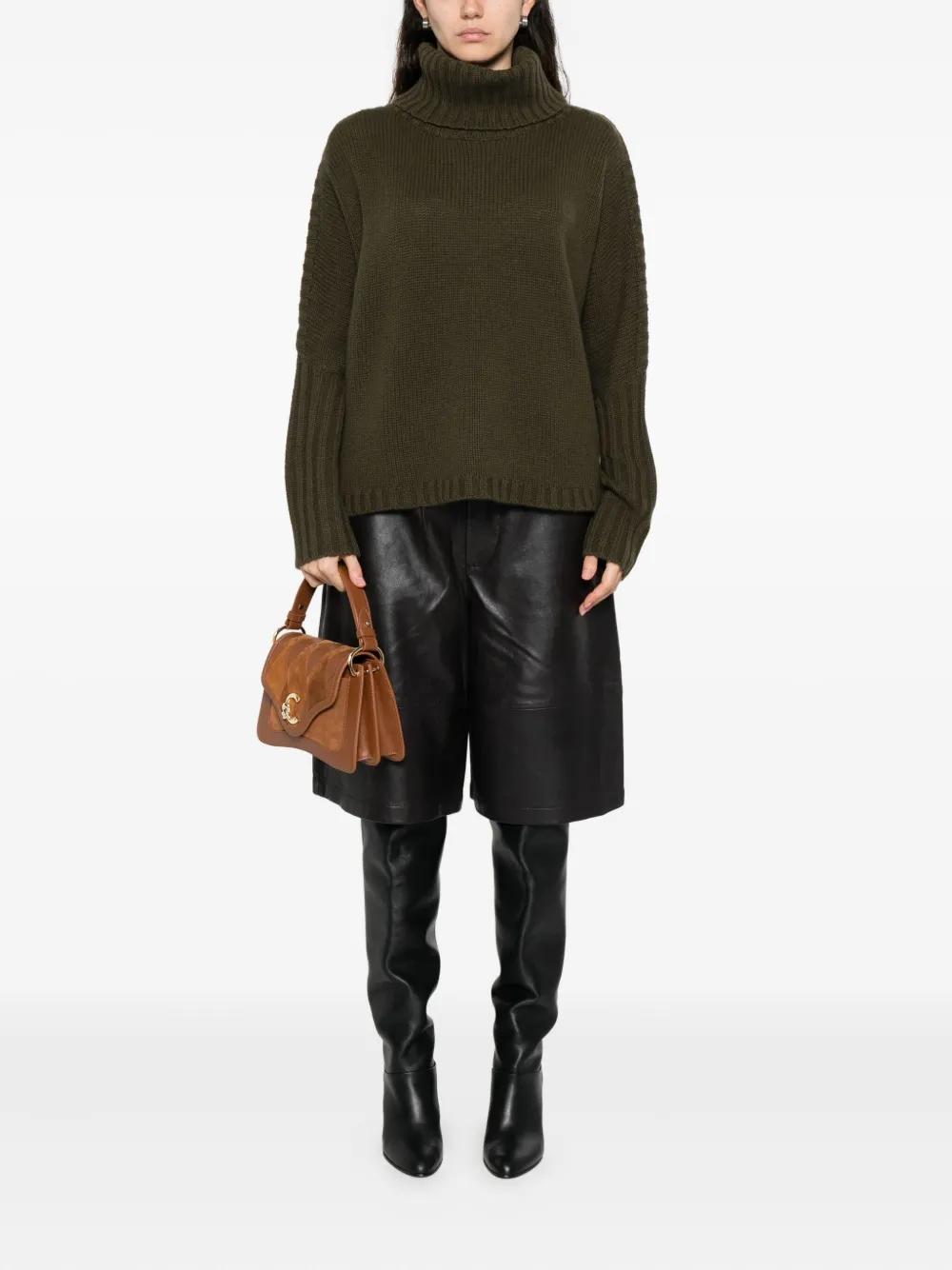 Kristensen Du Nord Cashmere Sweater In Brown