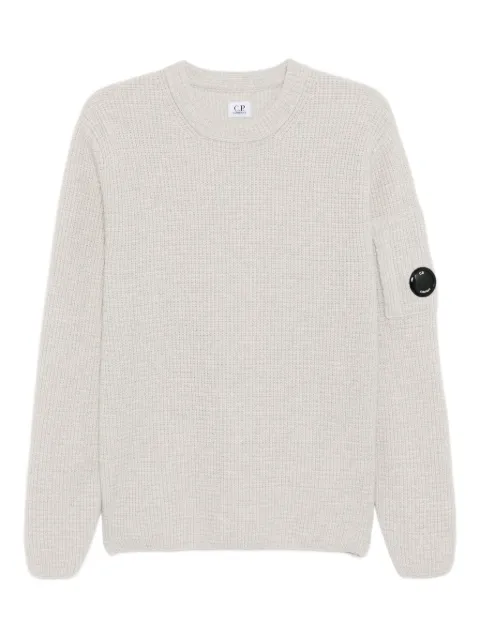 C.P. Company logo-patch jumper