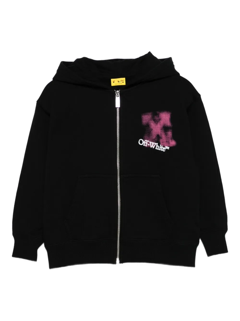 Off-White Kids ロゴ パーカー - ブラック Off-White Kids ロゴ パーカー - ブラック