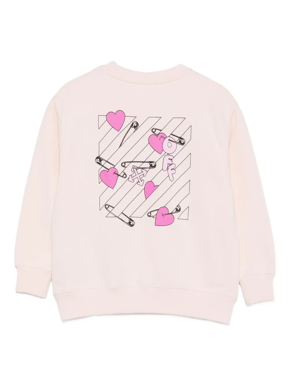 Off-White Kids graphic-print sweatshirt | Girls Hoodies & Sweatshirts | Image 2