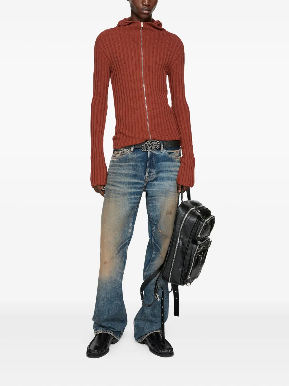 Acne Studios Rocka faded distressed jeans - 838