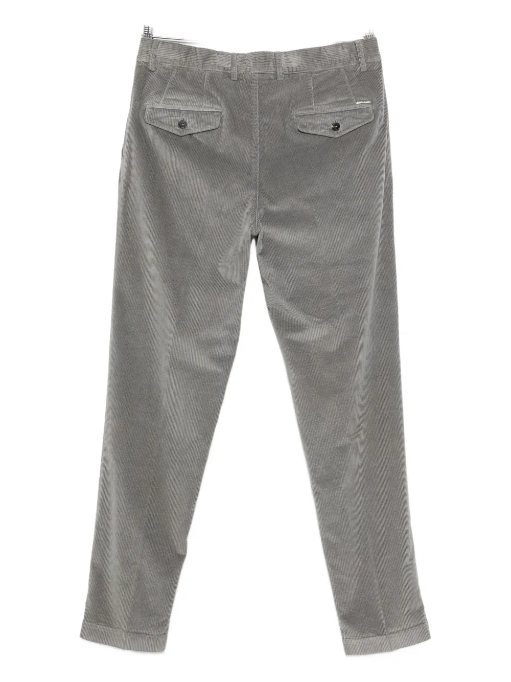 Peserico pleated corduroy pants - Grijs