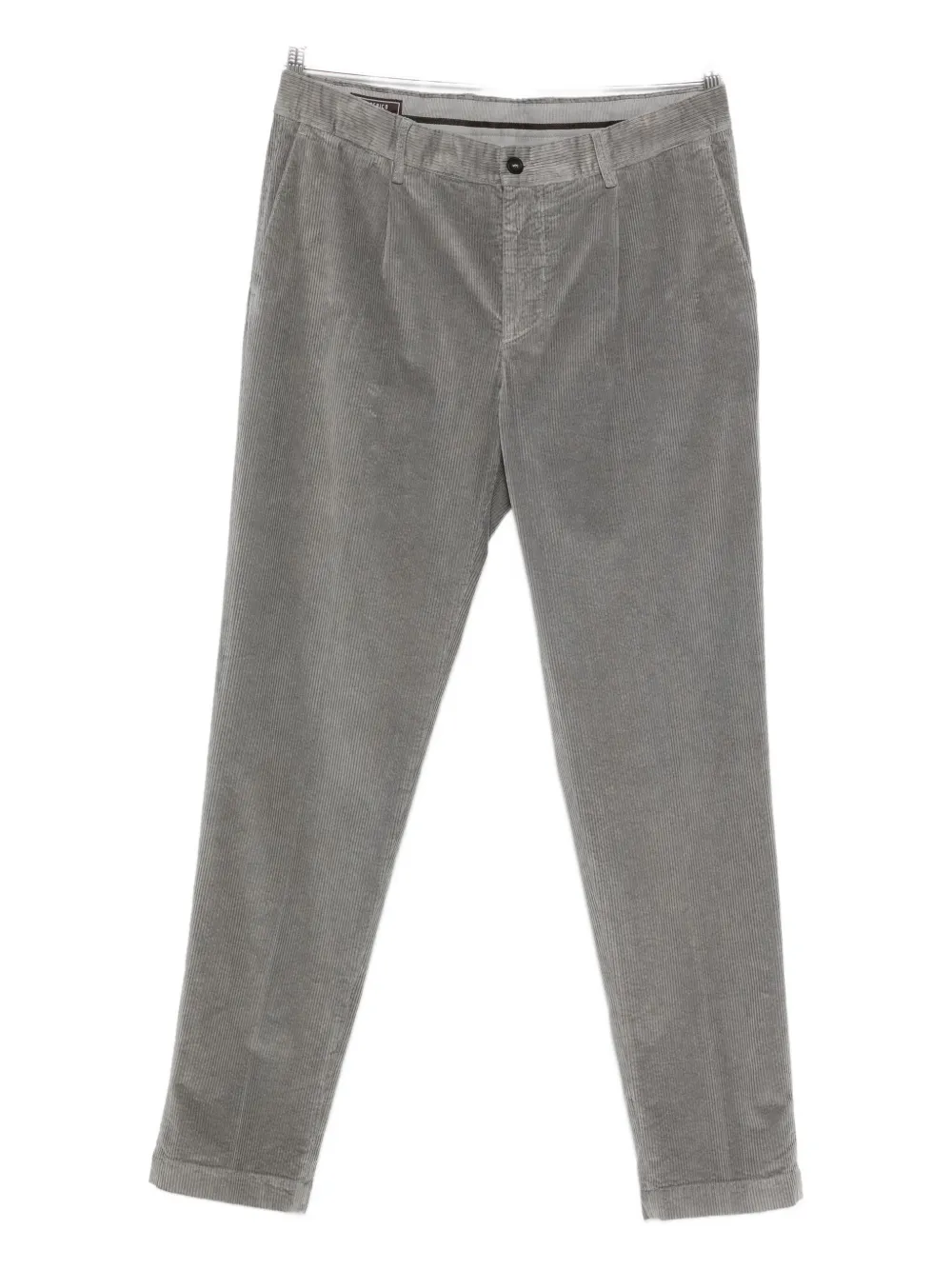 Peserico pleated corduroy pants | Grey | Image 1