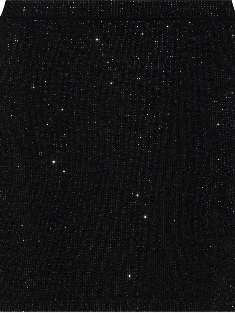 Alexander Wang Rhinestone-embellished Mini Skirt In Black