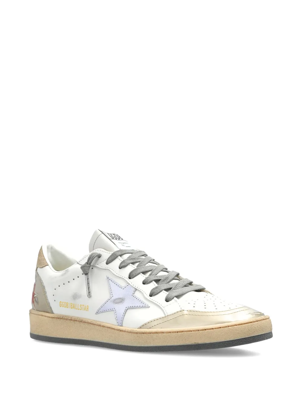 Golden Goose Ball Star leather sneakers - Wit