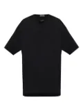 Yohji Yamamoto side-split T-shirt - Black