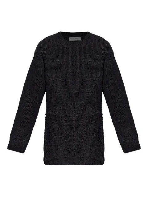 Yohji Yamamoto ribbed-knit jumper