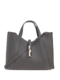 Furla panelled clasp tote bag - Grey